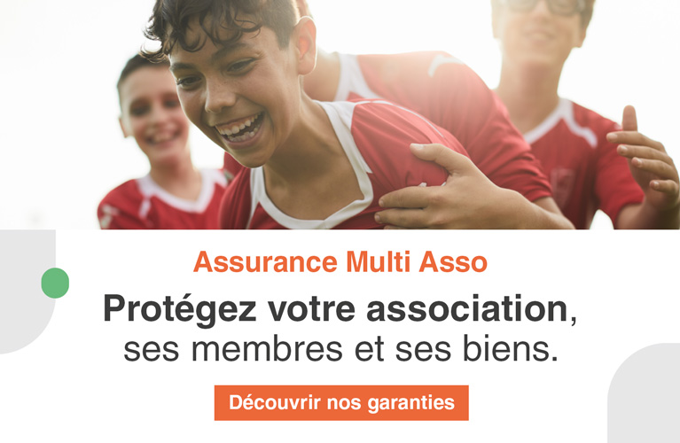 Assurance Multi Asso Protégez votre association, ses membres et ses biens. Découvrir les garanties