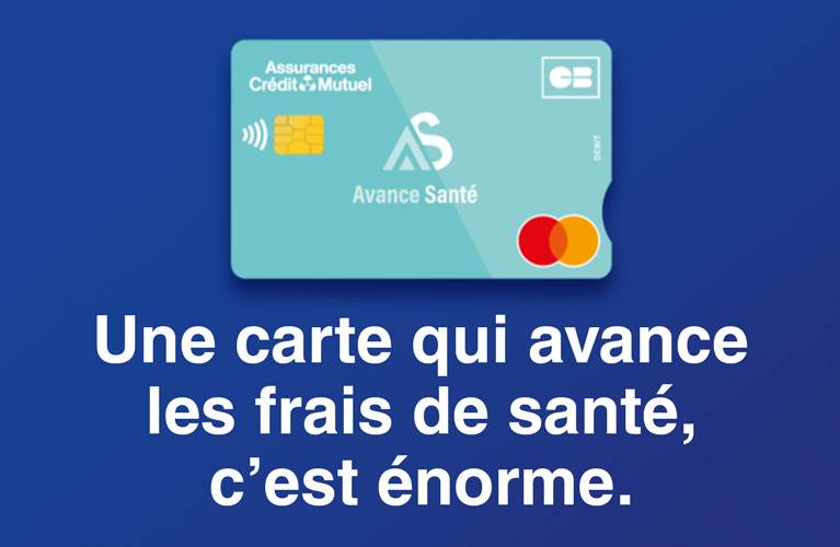 Une carte qui avance les frais de santé, c’est énorme.