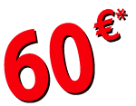 80 euros*
