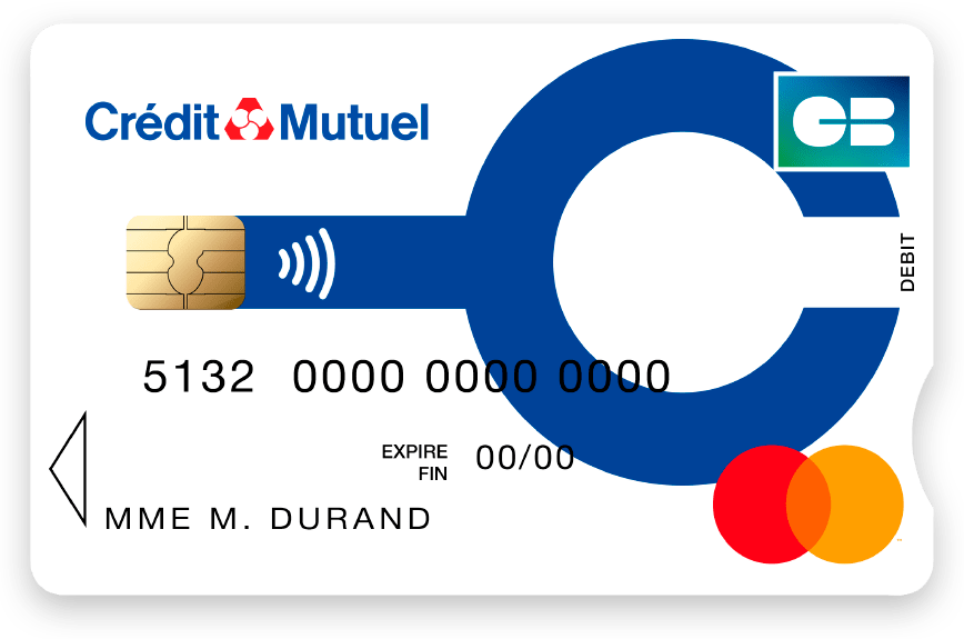 carte Crédit Mutuel