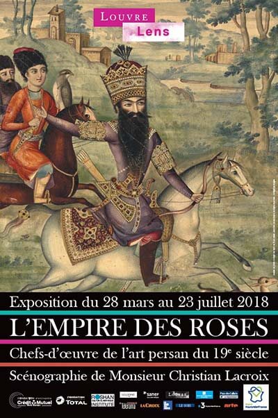 Exposition Empire des Roses Louvre Lens