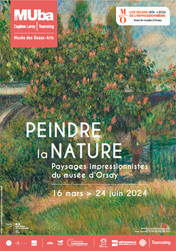 Gagnez vos invitations pour l’exposition « Peindre la nature » au MUba Eugène Leroy de Tourcoing.