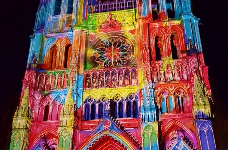 Illuminations cathédrale Amiens